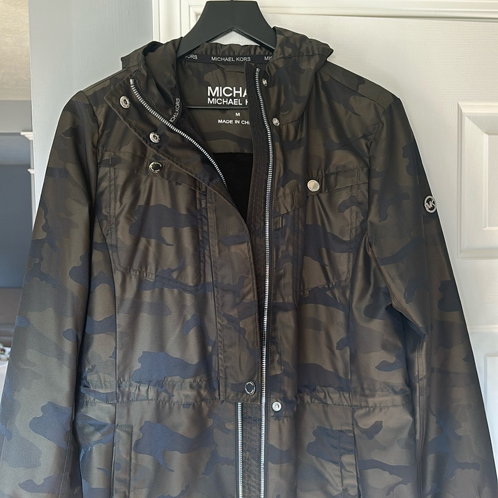 Michael Kors Camo Jacket, Med